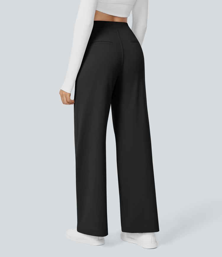 EVON™ High Waisted Straight Leg Quick Dry Workout Pants