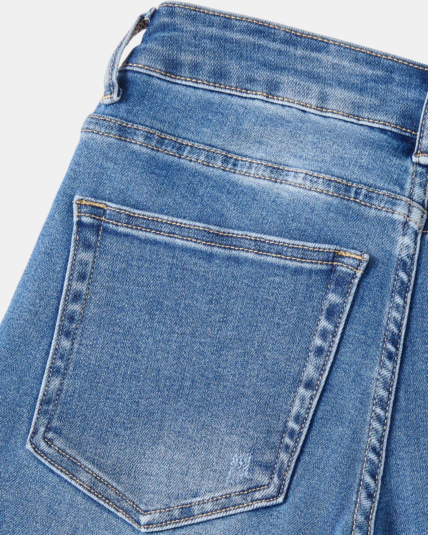 Mid-Low Rise Wide Leg Jeans
