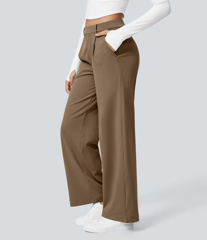EVON™ High Waisted Straight Leg Quick Dry Workout Pants