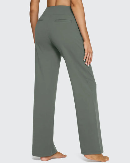 Loose Wide Leg Yoga Pants Business Casual