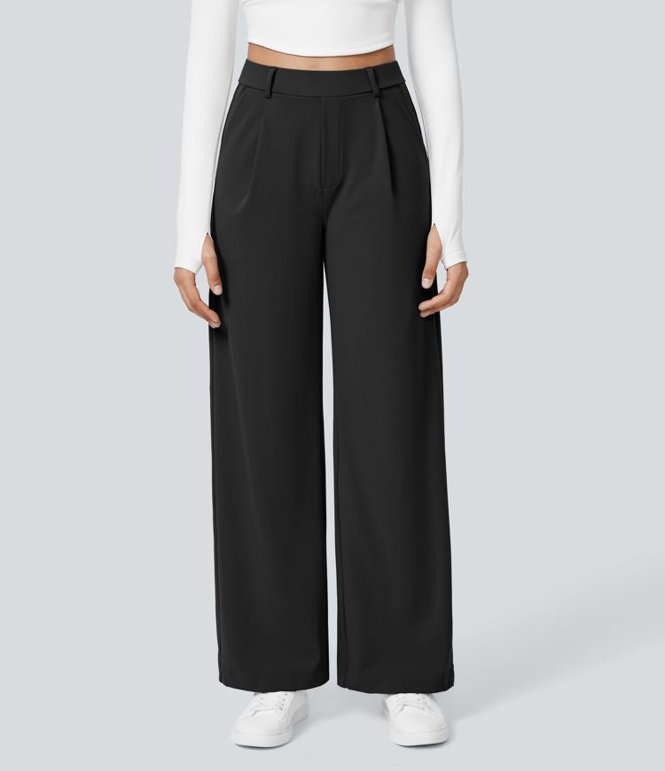 EVON™ High Waisted Straight Leg Quick Dry Workout Pants