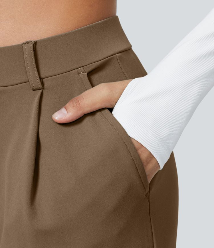 EVON™ High Waisted Straight Leg Quick Dry Workout Pants