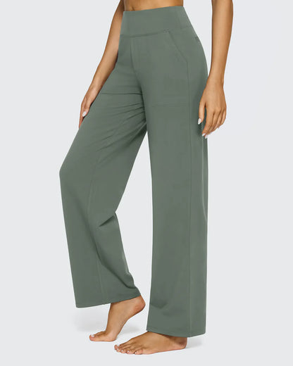 Loose Wide Leg Yoga Pants Business Casual