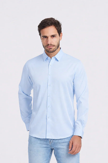 Non-Iron Anti-Sweat Stretch Shirt
