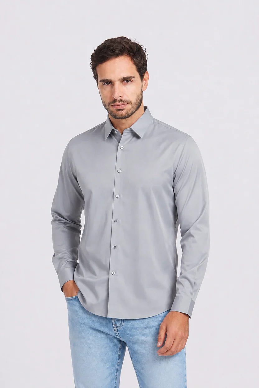 Non-Iron Anti-Sweat Stretch Shirt