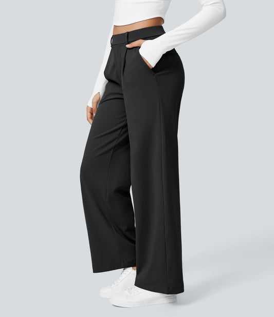 EVON™ High Waisted Straight Leg Quick Dry Workout Pants
