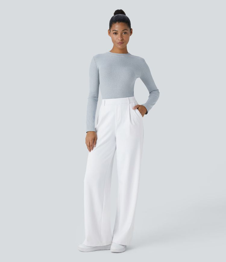 EVON™ High Waisted Straight Leg Quick Dry Workout Pants