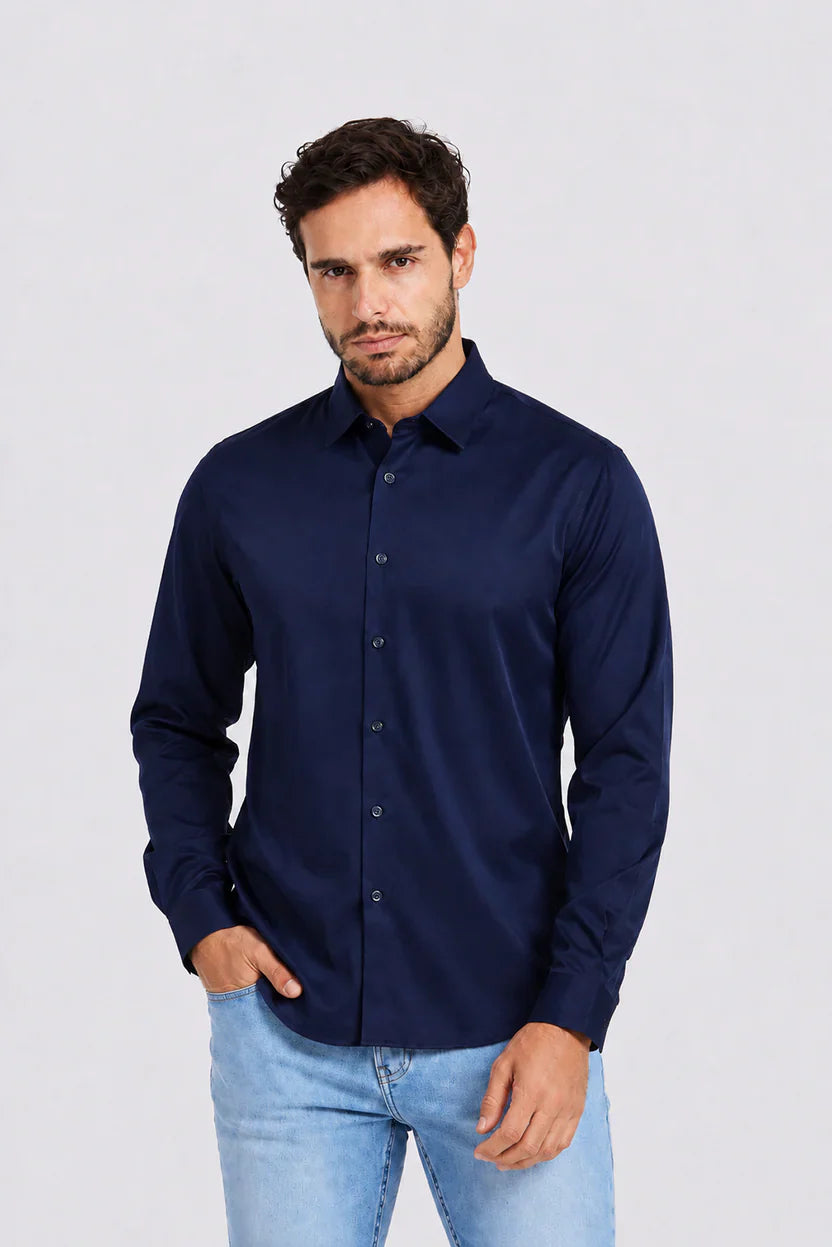 Non-Iron Anti-Sweat Stretch Shirt