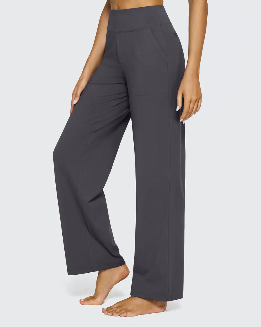 Loose Wide Leg Yoga Pants Business Casual