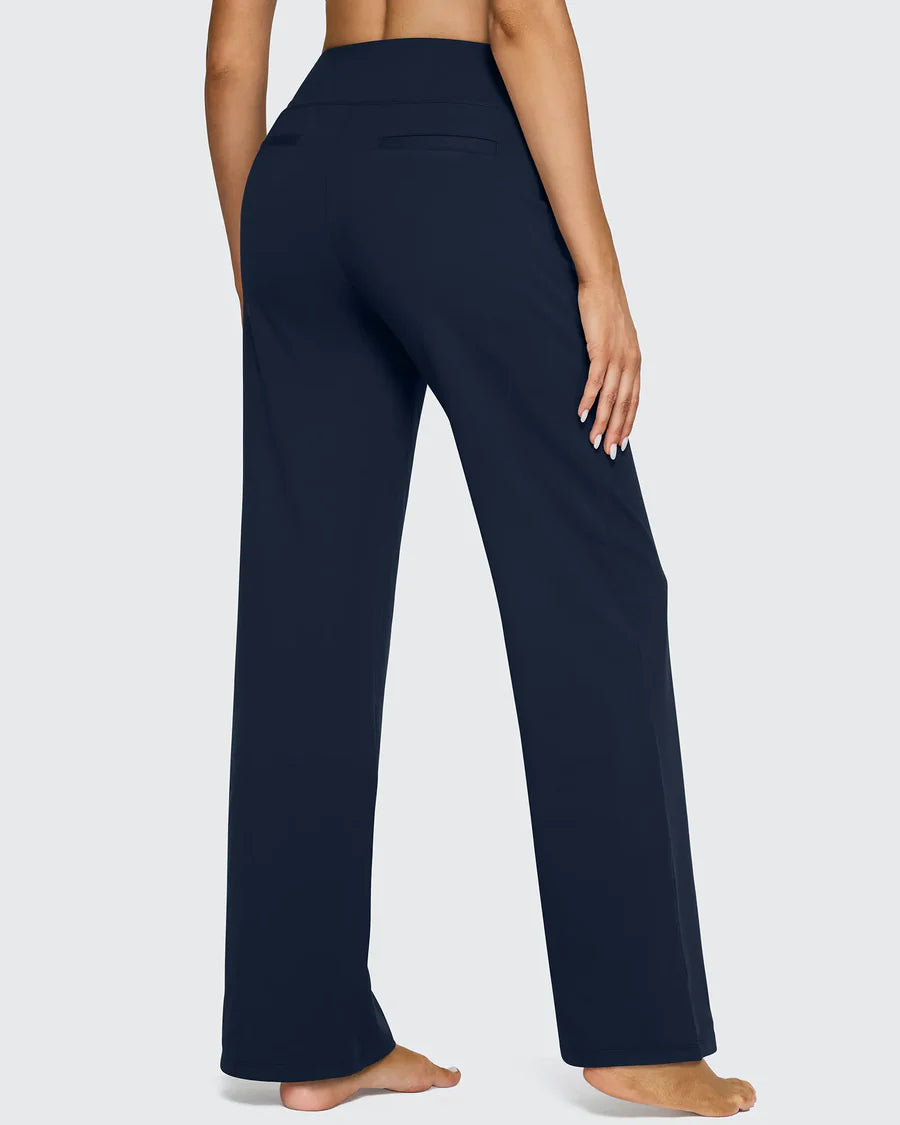 Loose Wide Leg Yoga Pants Business Casual
