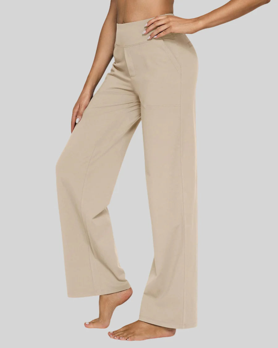 Loose Wide Leg Yoga Pants Business Casual