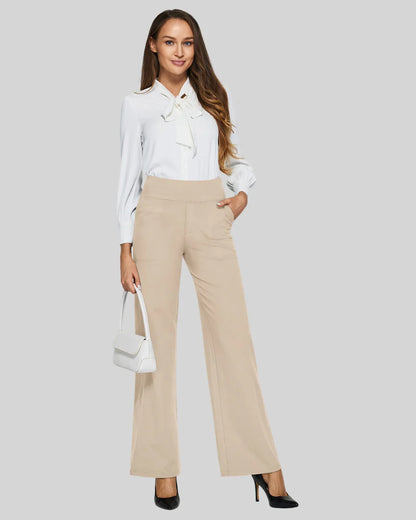 Loose Wide Leg Yoga Pants Business Casual