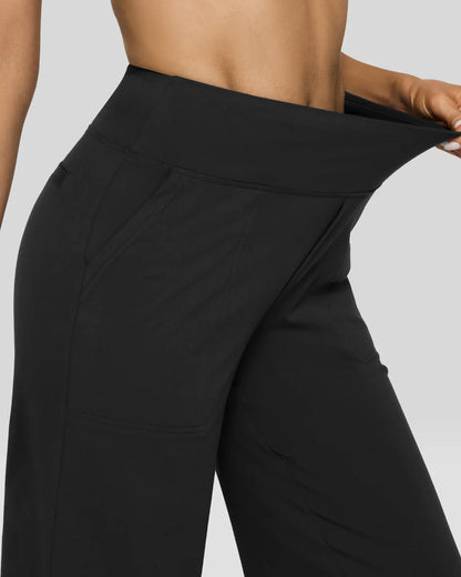 Loose Wide Leg Yoga Pants Business Casual