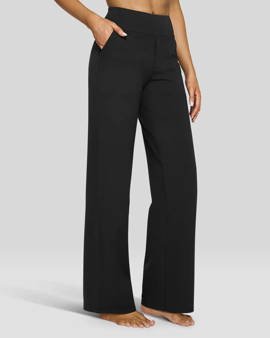 Loose Wide Leg Yoga Pants Business Casual