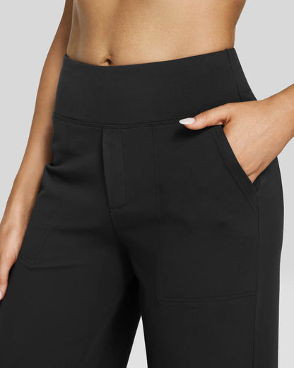 Loose Wide Leg Yoga Pants Business Casual