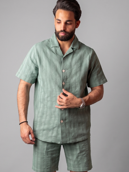 Elite Woven Button-Up Shirt