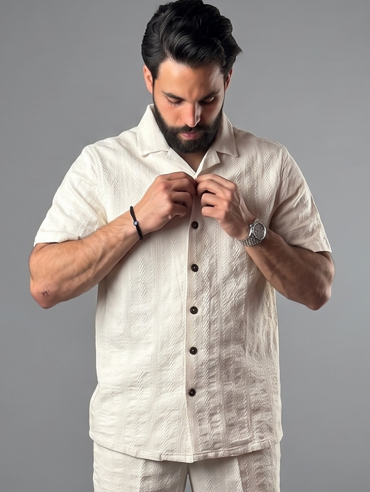 Elite Woven Button-Up Shirt
