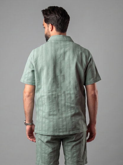 Elite Woven Button-Up Shirt